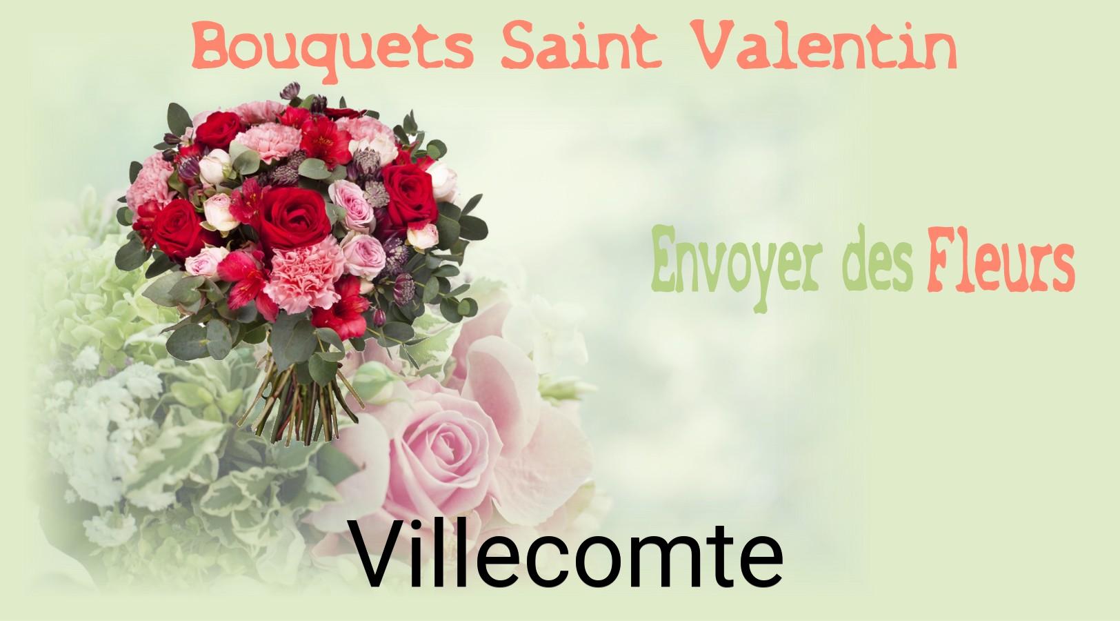 Roses de Saint-Valentin livrées à Villecomte